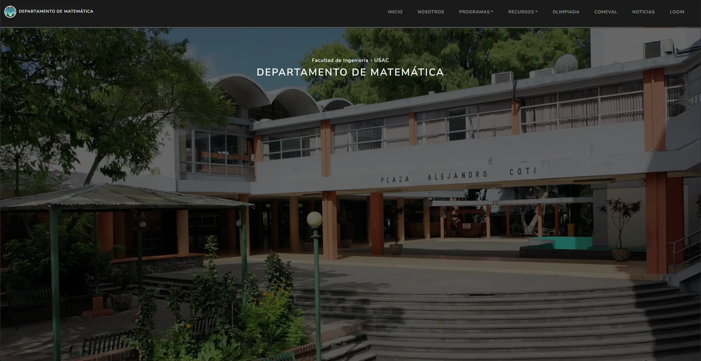 Department of Mathematics